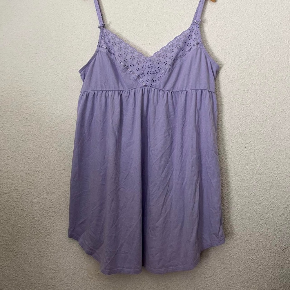 Victoria's Secret Lavender Lace Chemise